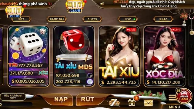 Ưu điểm khiến HITCLUB chiếm trọn lòng tin người chơi